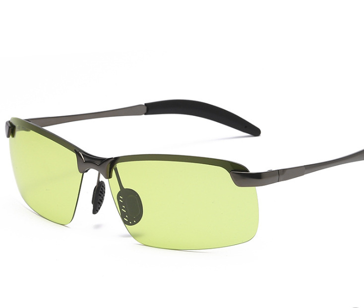 Factory Goods 3043 Polarized Sunglasses Smart Color Changing Night Vision Goggles Day and Night Dual Use Driving Glasses Fishing Glasses Sunglasses