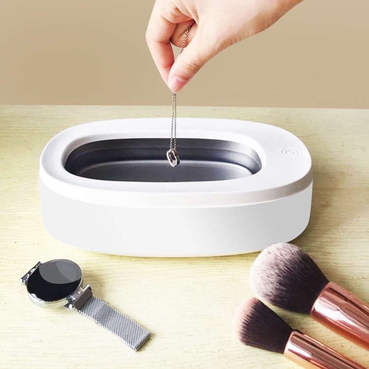 Smart Ultrasonic Cleaning Machine Glasses Bracelet Tooth Socket Makeup Tools Cleaning Machine Portable Glasses Wave Cleaning Machine