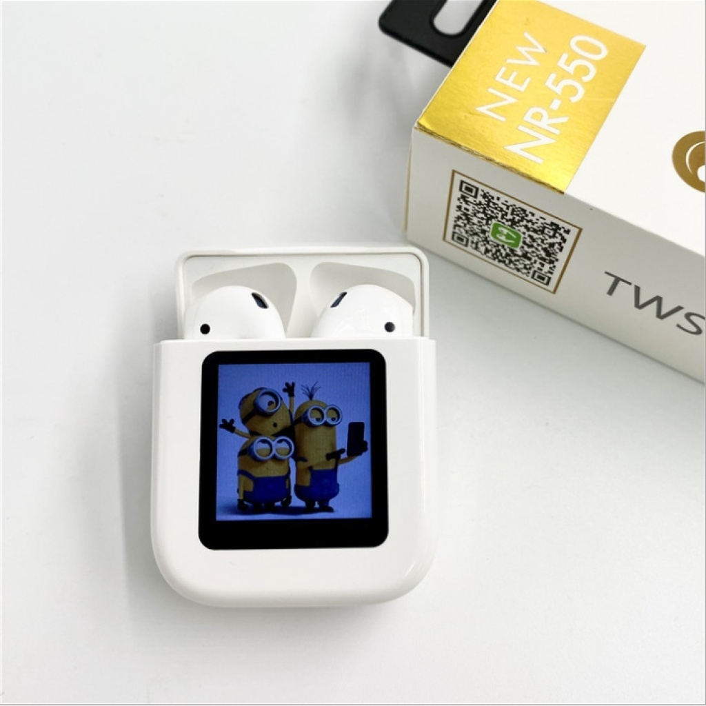 TWS Bluetooth Headset HD Digital Display LED Screen Changeable Picture Low Power Consumption Ultra-Long Life Battery Bluetooth Headset