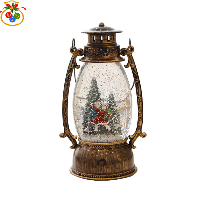 Oval Barn Lantern Led Night Light Table Lamp Creative Ambience Light Xinqite Electronic Products European-Style Decoration Birthday