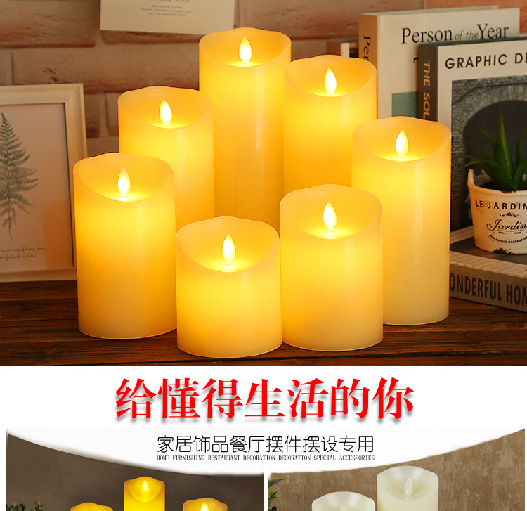 Electric Candle Lamp LED Candle Buddha Lamp Confession Proposal Wedding Road Lead Home Decoration Script Kill Chamber Props Electric Candle Lamp LED Candle Buddha Lamp Confession Proposal Wedding Road Lead Home Decoration Script Kill Chamber Props