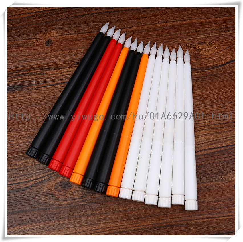 Electric Candle Lamp Swing Simulation Paraffin Remote Control Led Charging Romantic Wedding Confession Road Lead Buddhist Offering Candle Lamp