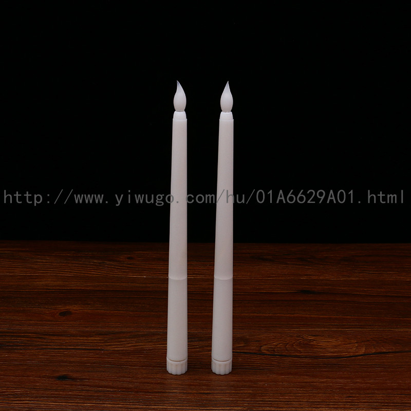 Electric Candle Lamp Swing Simulation Paraffin Remote Control Led Charging Romantic Wedding Confession Road Lead Buddhist Offering Candle Lamp