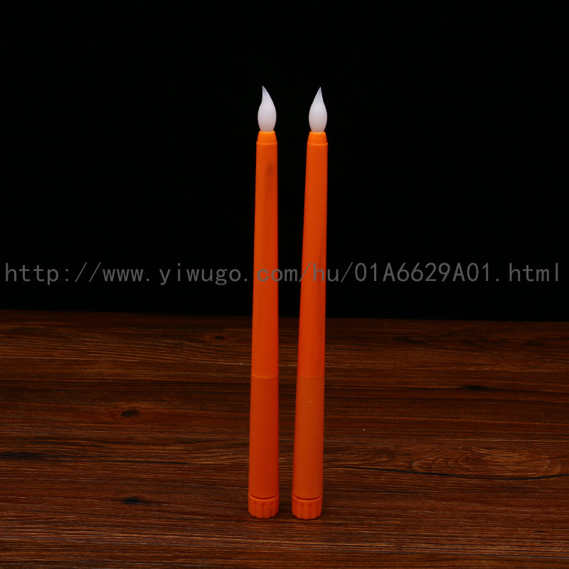 Electric Candle Lamp Swing Simulation Paraffin Remote Control Led Charging Romantic Wedding Confession Road Lead Buddhist Offering Candle Lamp