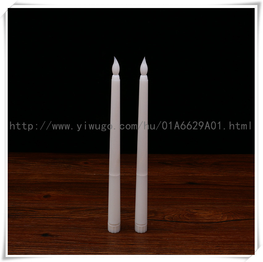 Electric Candle Lamp Swing Simulation Paraffin Remote Control Led Charging Romantic Wedding Confession Road Lead Buddhist Offering Candle Lamp