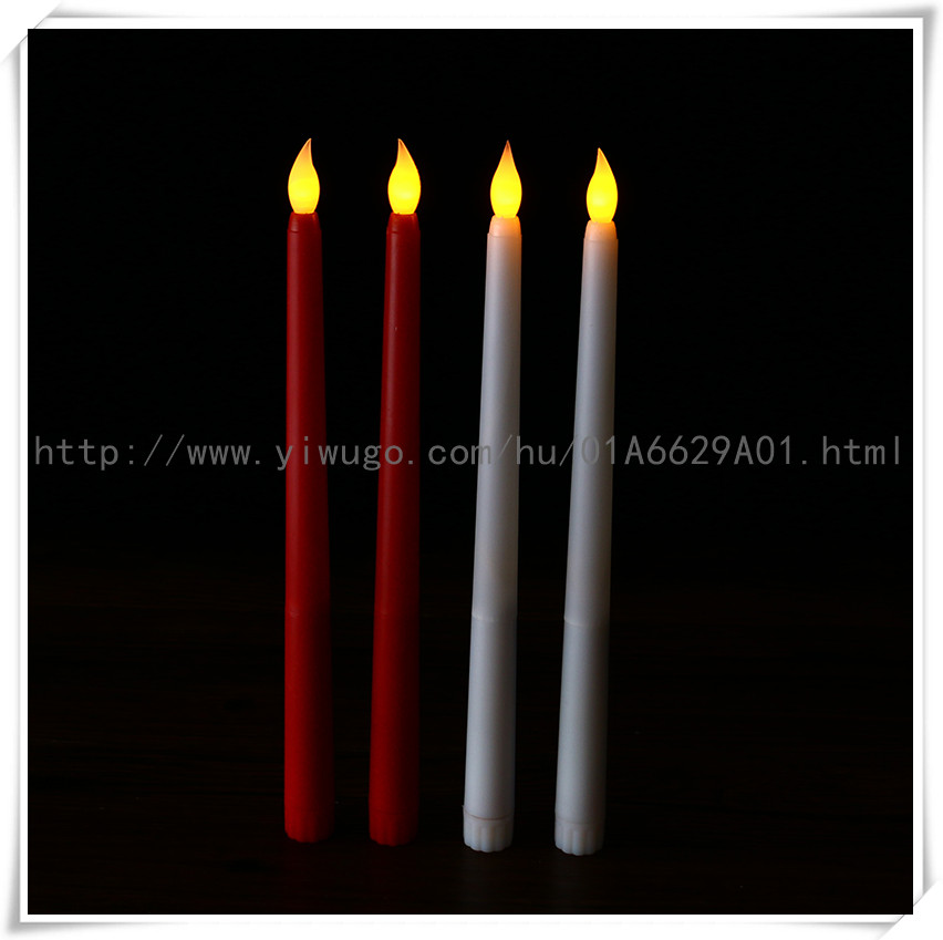 Electric Candle Lamp Swing Simulation Paraffin Remote Control Led Charging Romantic Wedding Confession Road Lead Buddhist Offering Candle Lamp