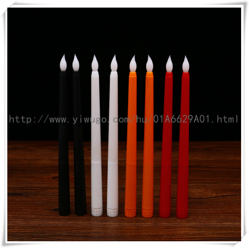 Electric Candle Lamp Swing Simulation Paraffin Remote Control Led Charging Romantic Wedding Confession Road Lead Buddhist Offering Candle Lamp
