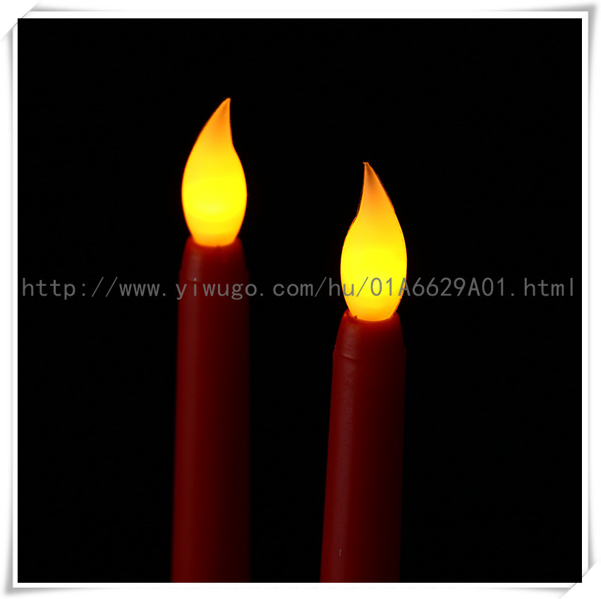 Electric Candle Lamp Swing Simulation Paraffin Remote Control Led Charging Romantic Wedding Confession Road Lead Buddhist Offering Candle Lamp