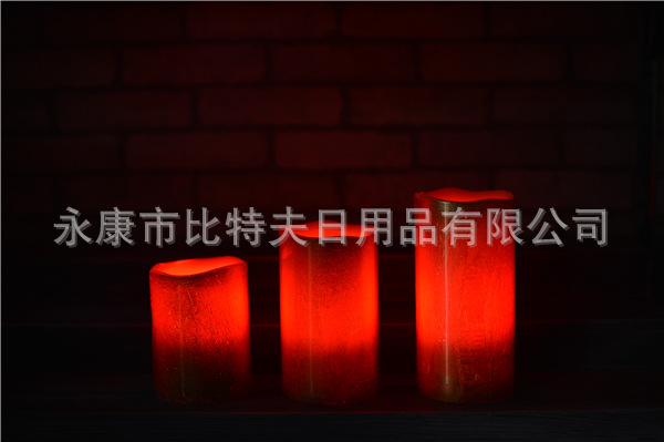 18 key fashionable electronic remote control candle lamp wave mouth wax lamp wedding path lead to change color candle lamp