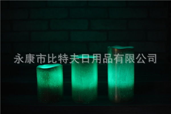18 key fashionable electronic remote control candle lamp wave mouth wax lamp wedding path lead to change color candle lamp