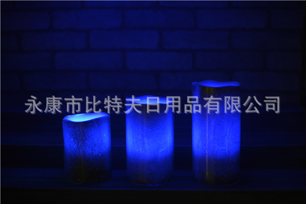 18 key fashionable electronic remote control candle lamp wave mouth wax lamp wedding path lead to change color candle lamp