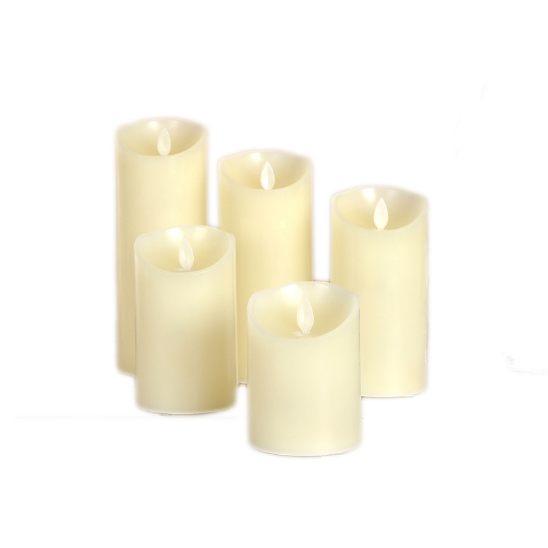 Charging Electric Candle Lamp LED Electronic Candle Smoke-Free Romantic Environmental Protection Wedding Road Lead Script Killing Props