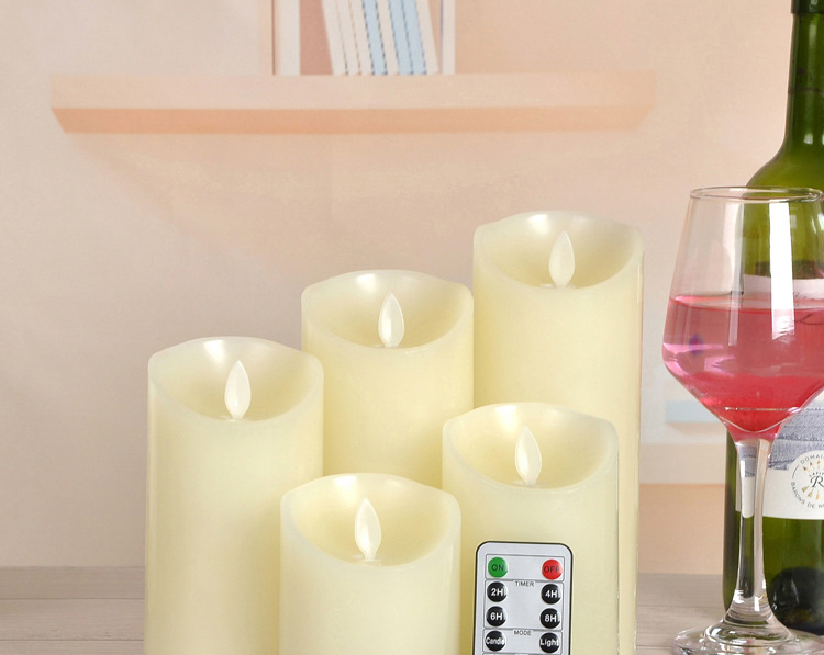 Charging Electric Candle Lamp LED Electronic Candle Smoke-Free Romantic Environmental Protection Wedding Road Lead Script Killing Props Charging Electric Candle Lamp LED Electronic Candle Smoke-Free Romantic Environmental Protection Wedding Road Lead Script Killing Props