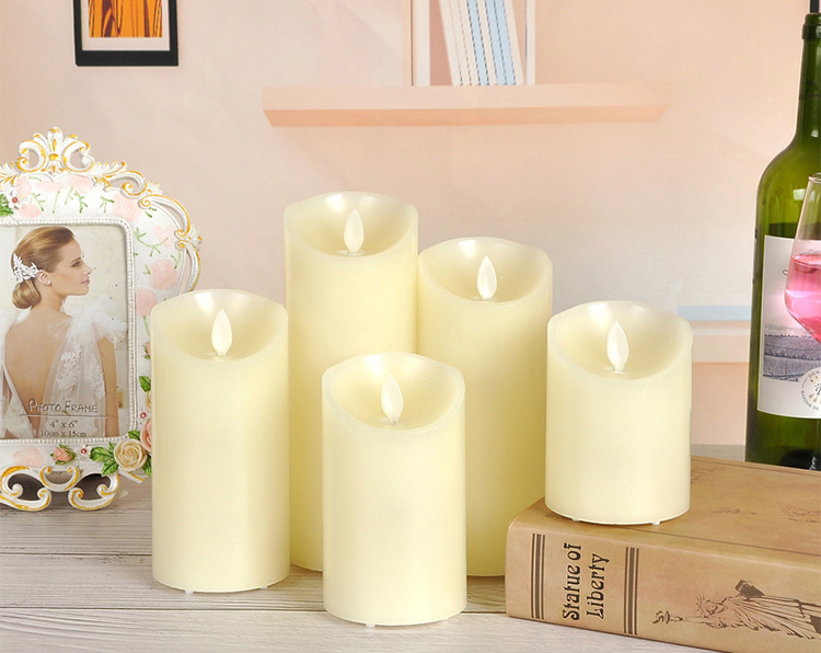 Charging Electric Candle Lamp LED Electronic Candle Smoke-Free Romantic Environmental Protection Wedding Road Lead Script Killing Props Charging Electric Candle Lamp LED Electronic Candle Smoke-Free Romantic Environmental Protection Wedding Road Lead Script Killing Props