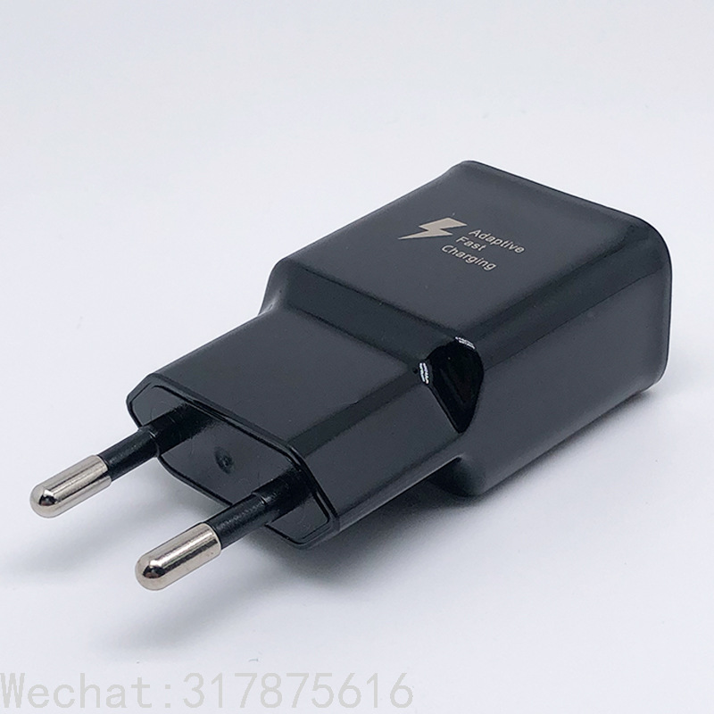 Qc3.0 for Samsung Original S8 Charger Conforming to European Standard Note8/S9 European Standard Fast Charging Head EP-TA20EBE Qc3.0 for Samsung Original S8 Charger Conforming to European Standard Note8/S9 European Standard Fast Charging Head EP-TA20EBE