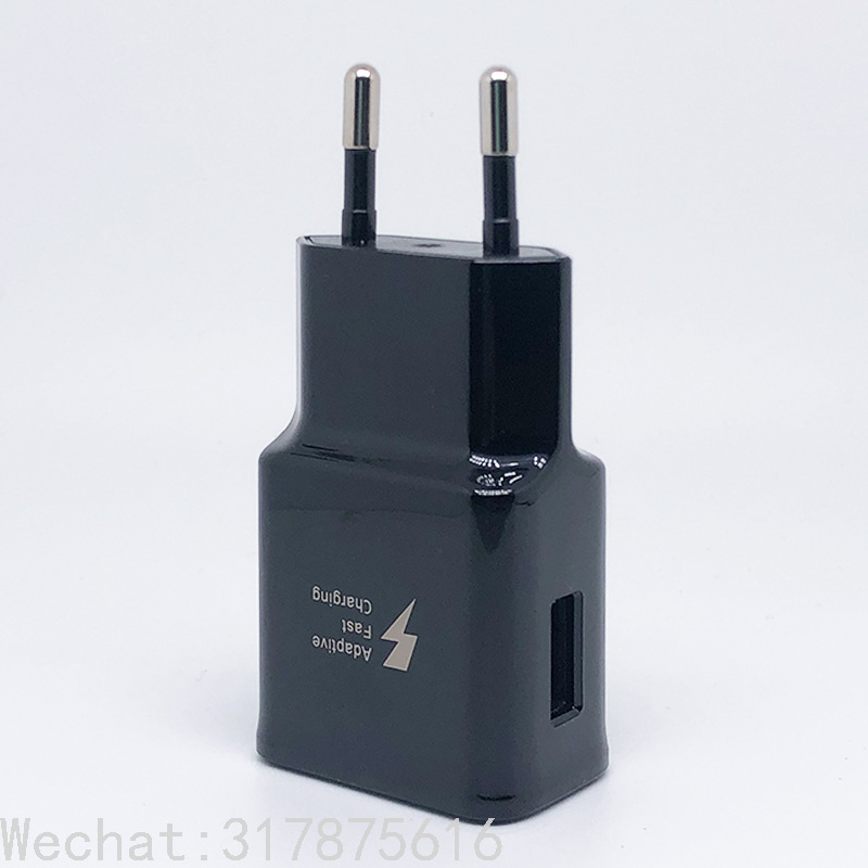 Qc3.0 for Samsung Original S8 Charger Conforming to European Standard Note8/S9 European Standard Fast Charging Head EP-TA20EBE Qc3.0 for Samsung Original S8 Charger Conforming to European Standard Note8/S9 European Standard Fast Charging Head EP-TA20EBE