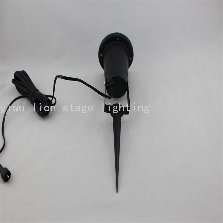 Factory Direct Sales Outdoor Waterproof Ground Cast Aluminum Laser Light Dynamic Starry Garden Lamp Garden Lawn Laser Light