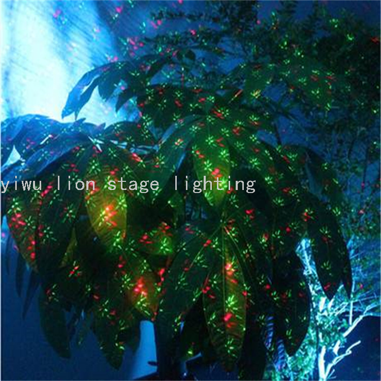 Factory Direct Sales Outdoor Waterproof Ground Cast Aluminum Laser Light Dynamic Starry Garden Lamp Garden Lawn Laser Light
