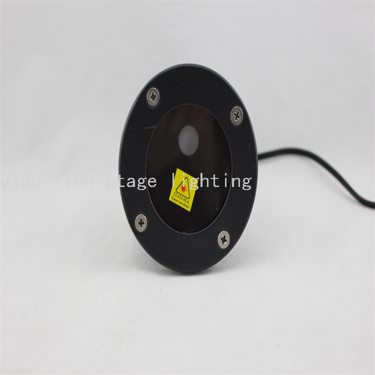Factory Direct Sales Outdoor Waterproof Ground Cast Aluminum Laser Light Dynamic Starry Garden Lamp Garden Lawn Laser Light