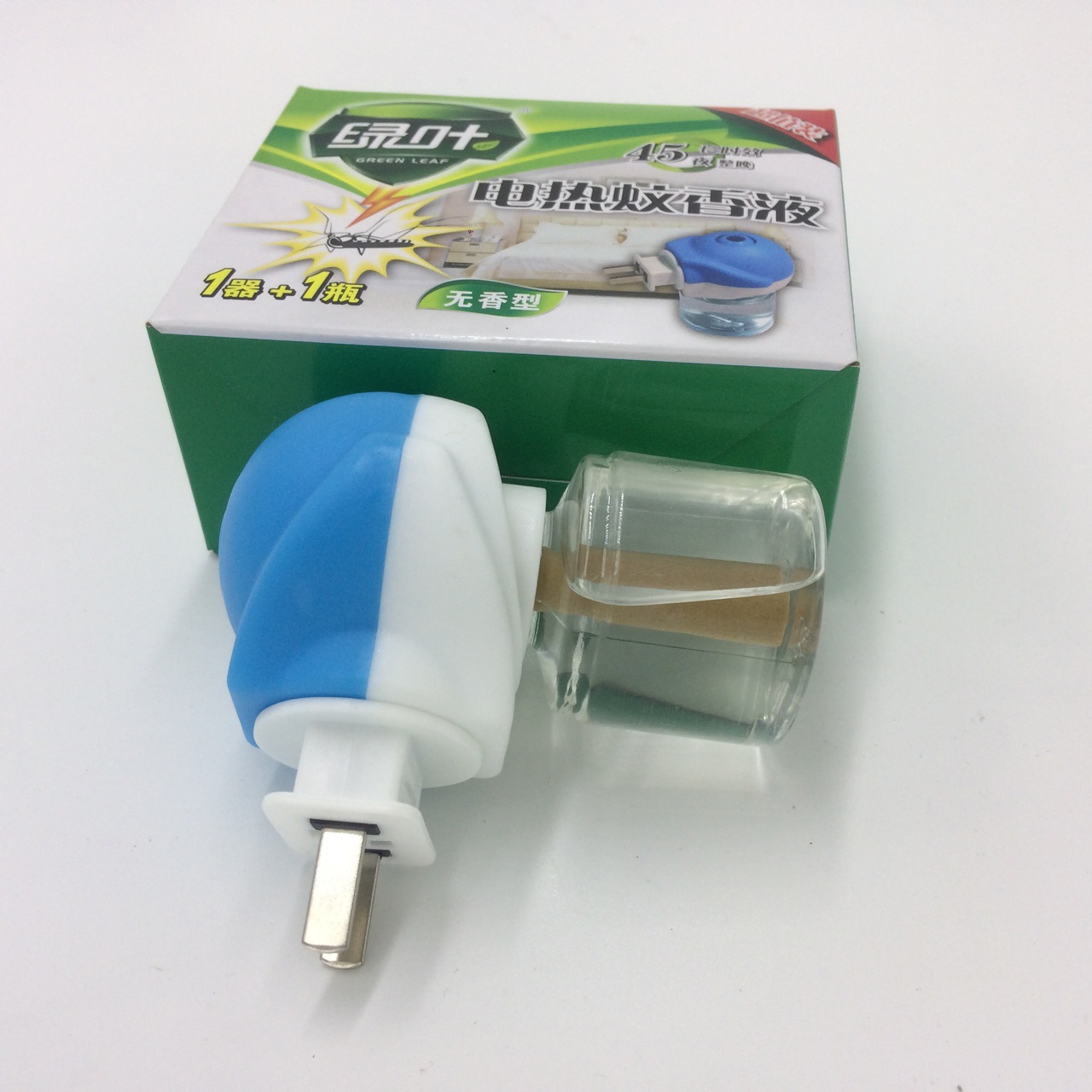 Green Leaf Electric Heating Liquid Mosquito Repellent Electric Mosquito Killer Set Electric Mosquito Killer Heater Odorless Electric Mosquito Repellent Water