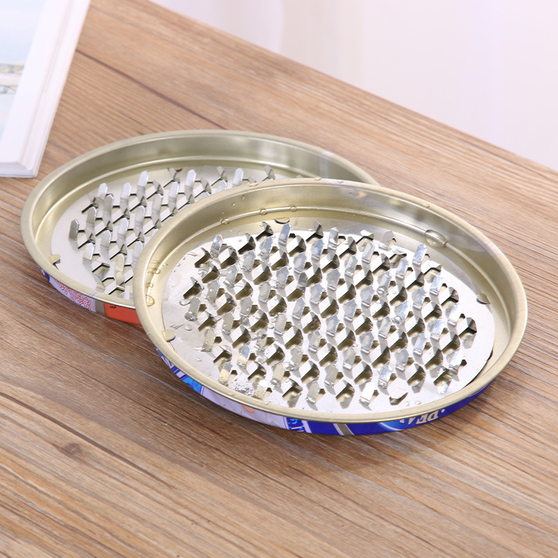 Large Nail with Lid Stainless Steel Mosquito Coil Household Mosquito Repellent and Mosquito Repellent Incense Holder Summer Hot Sale Mosquito Repellent Incense Tray without Lid