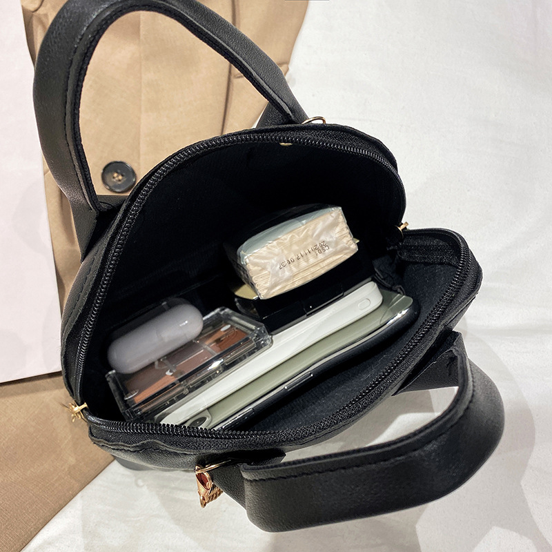 Women&#039;s Bag New Diamond Plaid Pattern Cloth Bronzing Portable Chain Shell Bag Leisure Mini Mobile Phone Bag Messenger Bag