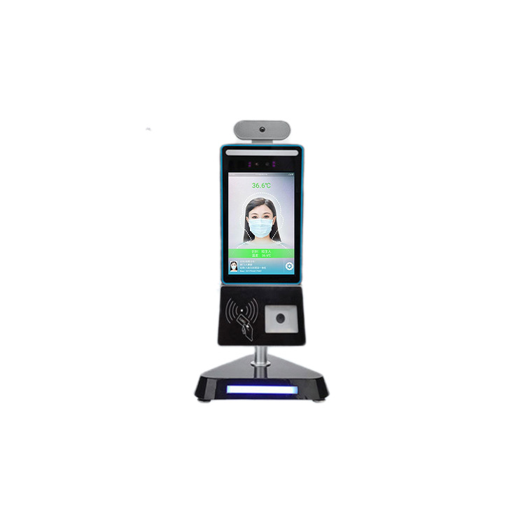 Face Recognition Temperature Measuring Machine Health Code ID Card Attendance Access Controller Thermal Imaging Face Recognition Temperature Measuring Machine