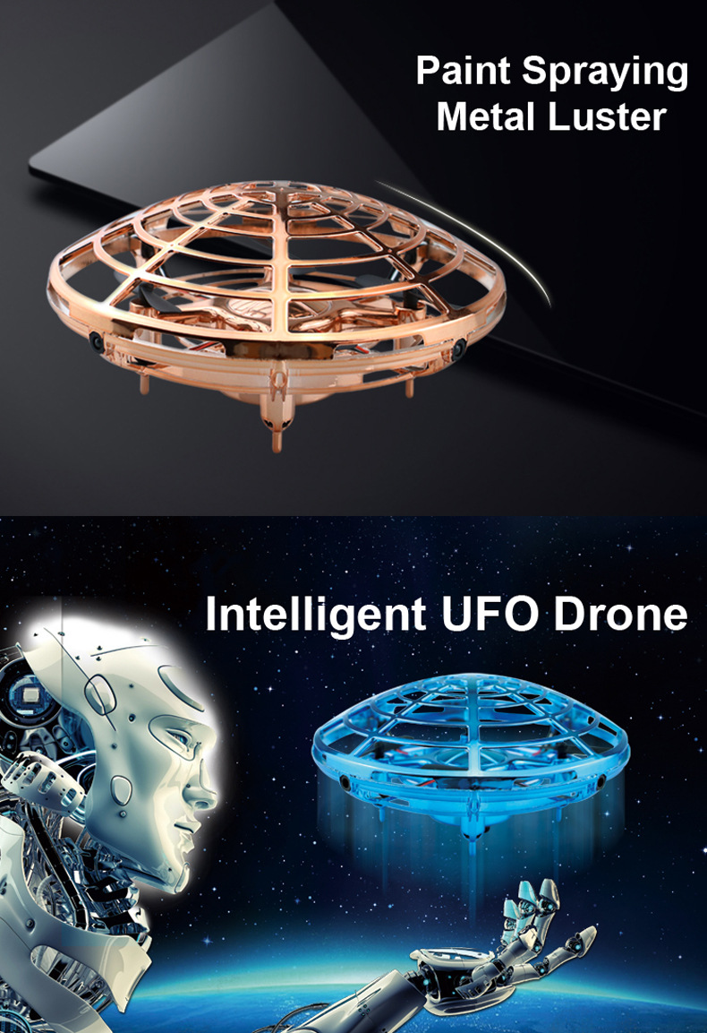 5 Induction Four-Axis Aircraft Children's Toy UFO Mini UAV Suspension Rotating Flying Saucer Colorful Light Remote Control 5 Induction Four-Axis Aircraft Children's Toy UFO Mini UAV Suspension Rotating Flying Saucer Colorful Light Remote Control