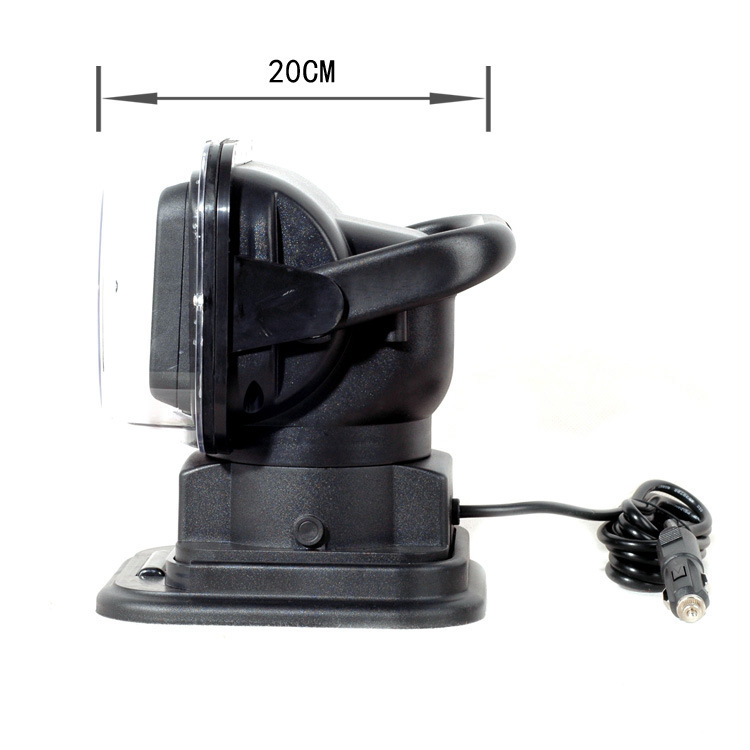 Factory Wholesale 50W Led Remote Control Searchlight Outdoor Work Light Marine Search Light Car Remote Control LED Spotlight
