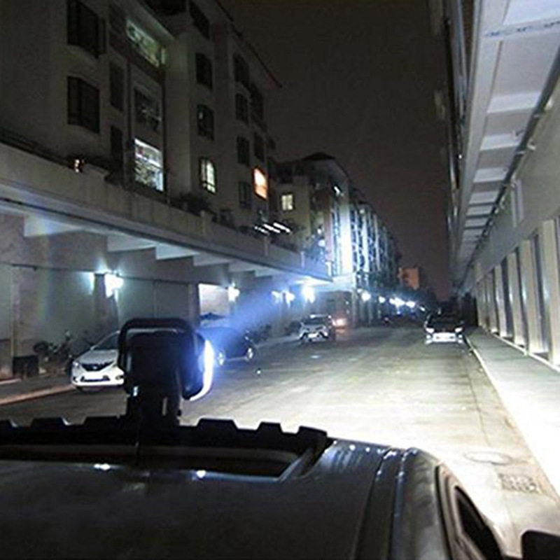 Factory Wholesale 50W Led Remote Control Searchlight Outdoor Work Light Marine Search Light Car Remote Control LED Spotlight