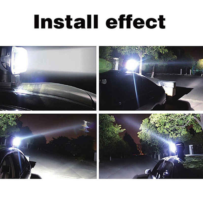 Factory Wholesale 50W Led Remote Control Searchlight Outdoor Work Light Marine Search Light Car Remote Control LED Spotlight
