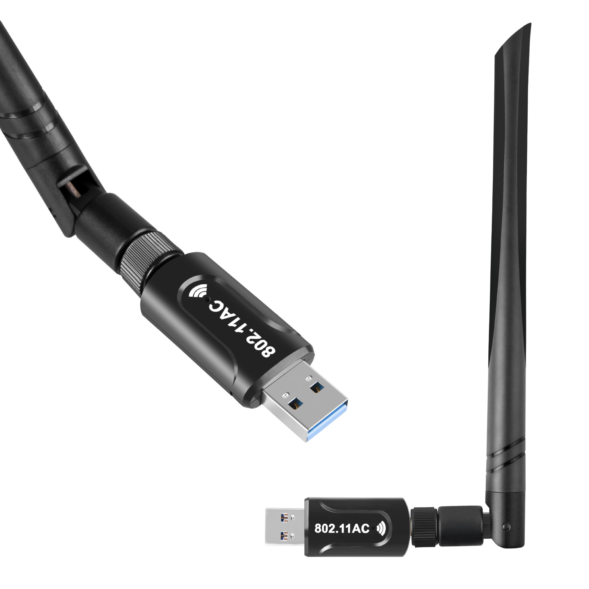 1200M Wireless Network Card Driver-Free 2.4G/5.8G USB3.0 Dual-Band Wireless Network Card Wireless Network Card Wi-Fi Receiver