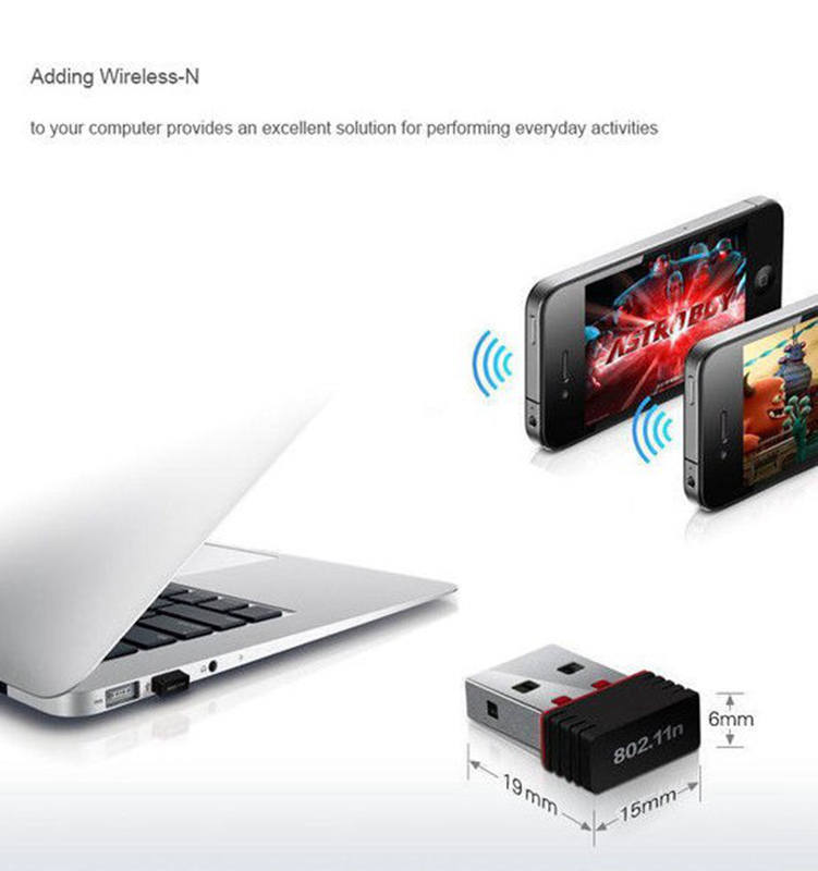 7601 Wireless Network Card USB Mini Computer Full Set Wireless Network Card Desktop WiFi Network Receiver and Transmitter 7601 Wireless Network Card USB Mini Computer Full Set Wireless Network Card Desktop WiFi Network Receiver and Transmitter