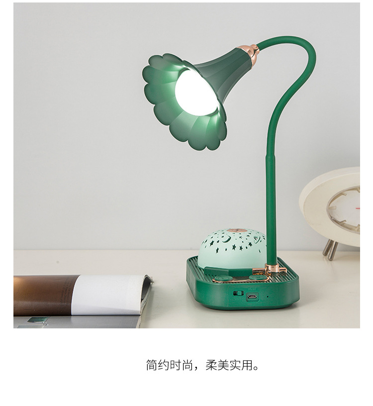 New Product Creative Retro Music Box Projection Table Lamp USB Charging Electrodeless Dimming Eye Protection Table Lamp Home Ambience Light New Product Creative Retro Music Box Projection Table Lamp USB Charging Electrodeless Dimming Eye Protection Table Lamp Home Ambience Light