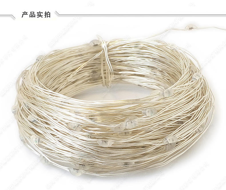 Led Copper Wire Light Room Decorative Lights Small Night Lamp Button Cell GenOptics Aura Essence Solar Courtyard Remote Control String Lights