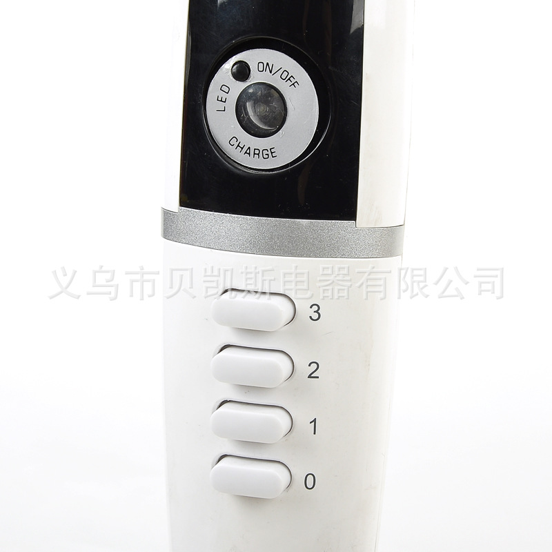 New 12V Solar Rechargeable Floor Fan with Battery Five-Leaf with Light DC-113 Standing Electric Fan Household Outdoor Fan