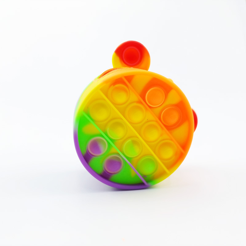 Cross-Border New Coin Purse Mouse Killer Pioneer Desktop Educational Toy Finger Decompression Bubble Mouse Killer Pioneer Coin Purse