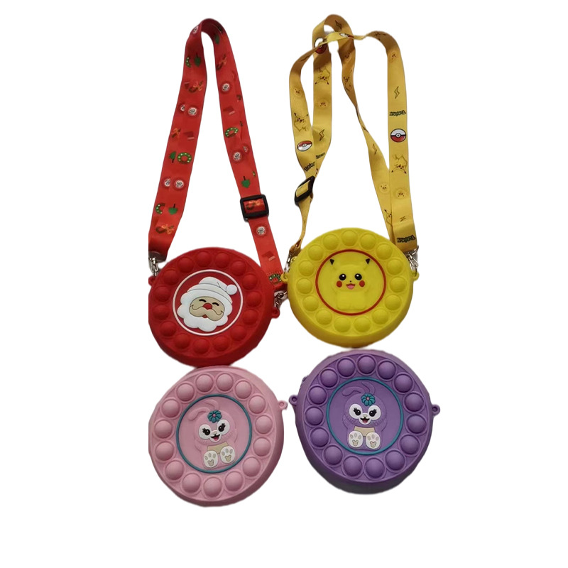Unique Popular Coin Purse Decompression Educational Coin Purse Toy Mouse Killer Pioneer Backpack Shoulder Bag Bubble Music Manufacturer