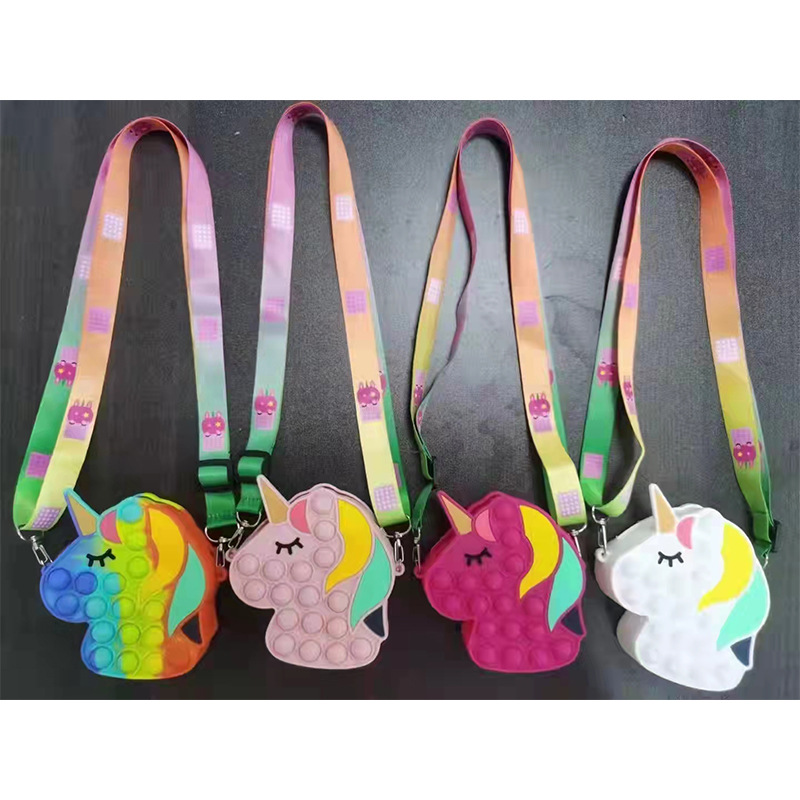 Unique Popular Coin Purse Decompression Educational Coin Purse Toy Mouse Killer Pioneer Backpack Shoulder Bag Bubble Music Manufacturer
