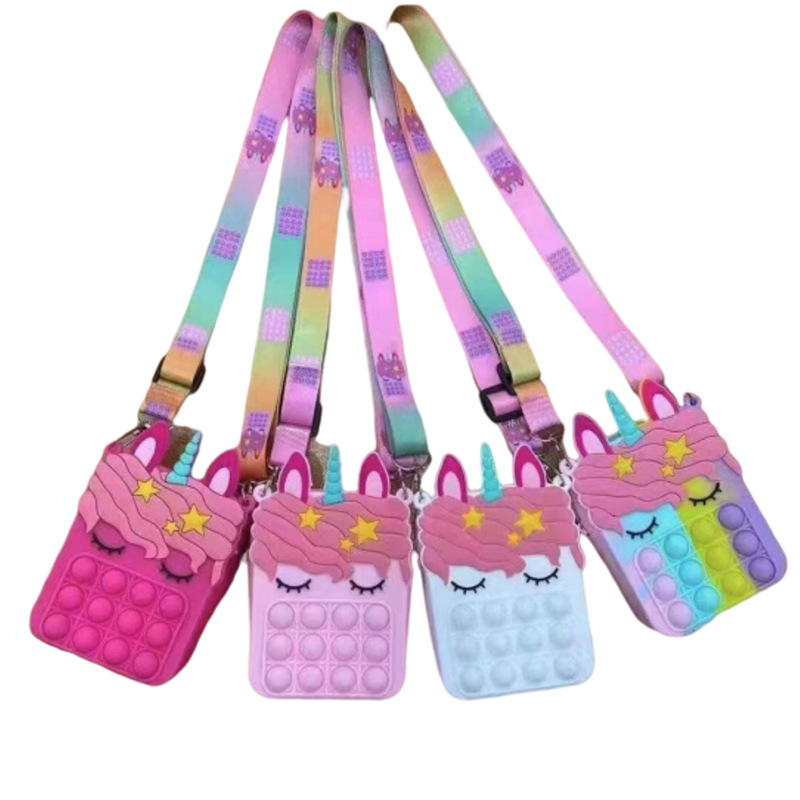 Unique Popular Coin Purse Decompression Educational Coin Purse Toy Mouse Killer Pioneer Backpack Shoulder Bag Bubble Music Manufacturer