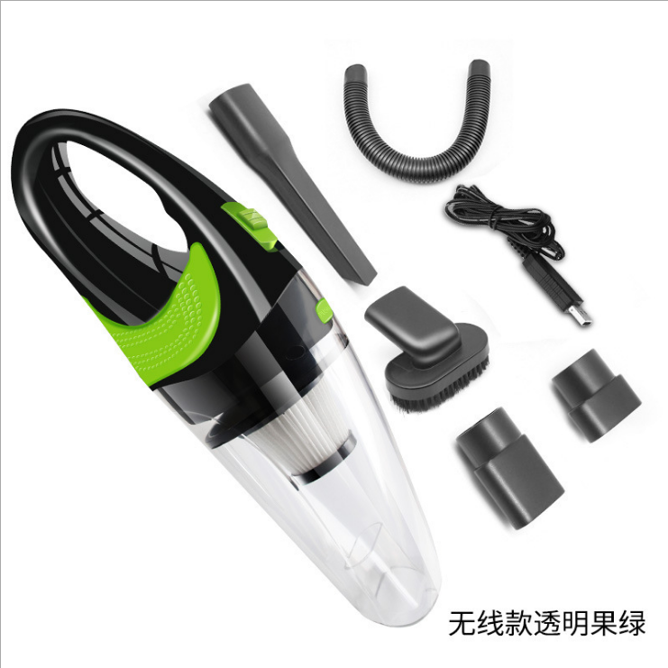 Car Wireless Hand-Held Vacuum Cleaner USB Charging Cable Vacuum Cleaner Home Car Dual-Purpose Vacuum Cleaner Car Supplies