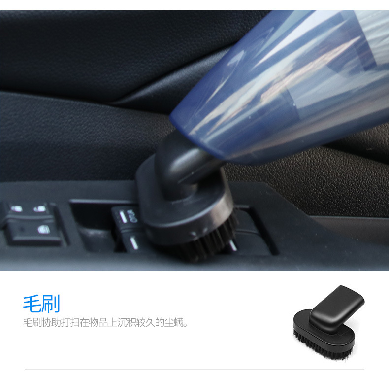 Car Wireless Hand-Held Vacuum Cleaner USB Charging Cable Vacuum Cleaner Home Car Dual-Purpose Vacuum Cleaner Car Supplies