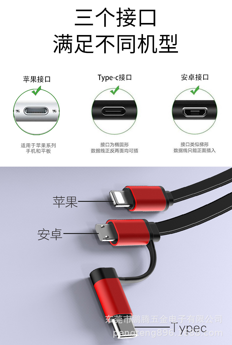 Self-Built Retractable Charging Cable Car Charger Quick Charge One Drag Two Three New Car Charger USB Factory Custom Wholesale