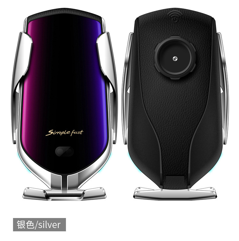 New Smart Infrared Sensor Car Wireless Charger Magic Clip R1 Automatic Car Phone Holder Wireless Charger Electrical Appliances