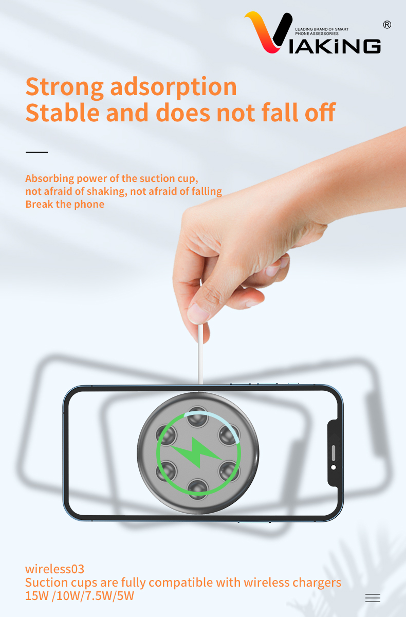 Magnetic Wireless Charger Electrical Appliance 15W Wireless Charger Fast Charge for Iphone12 Apple Huawei Charger Customization