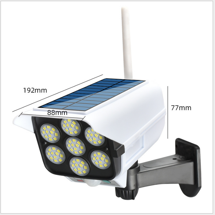 New Simulation Surveillance Camera Solar Sensor Wall Lamp Led Strong Light Anti-Thief Remote Control Wireless Monitor Lamp New Simulation Surveillance Camera Solar Sensor Wall Lamp Led Strong Light Anti-Thief Remote Control Wireless Monitor Lamp