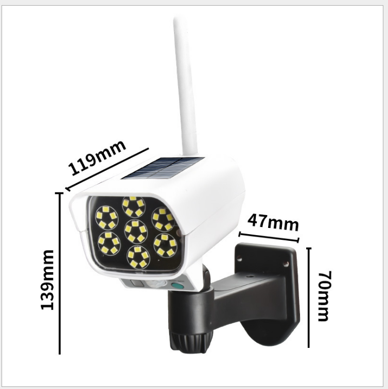 New Simulation Surveillance Camera Solar Sensor Wall Lamp Led Strong Light Anti-Thief Remote Control Wireless Monitor Lamp New Simulation Surveillance Camera Solar Sensor Wall Lamp Led Strong Light Anti-Thief Remote Control Wireless Monitor Lamp