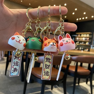 Acrylic Creative Bear Earphone Sleeves Accessories Couple Small Gift Metal Buckle Pendant Women's Key Chain Accessories