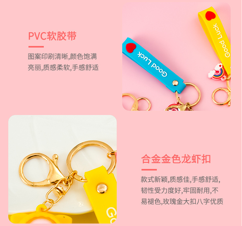 Girl 'S Creative Piggy Keychain Cute Raincoat Pig Pendant Earphone Protective Cover Bag Ornaments Soft Glue Small Gift Girl 'S Creative Piggy Keychain Cute Raincoat Pig Pendant Earphone Protective Cover Bag Ornaments Soft Glue Small Gift