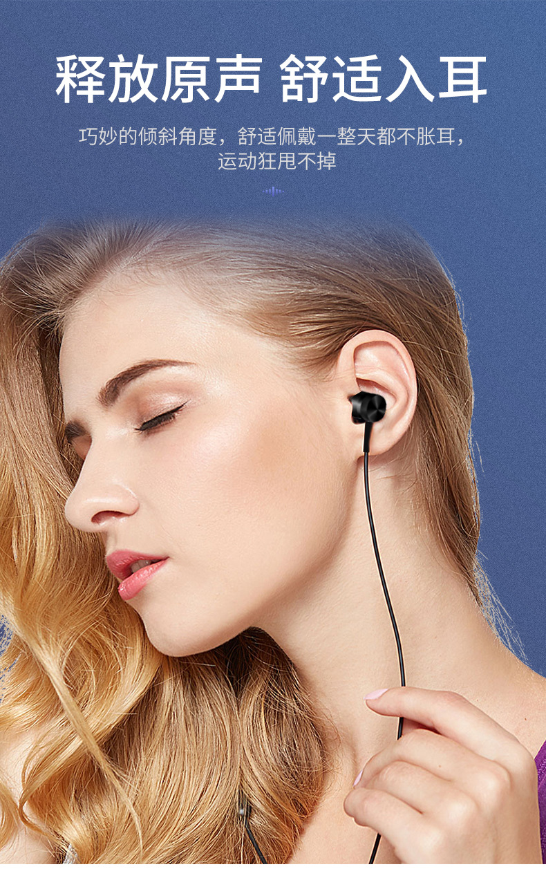 Wireless Binaural Stereo Sports Bluetooth Headset Ear Hanging Running Ultra-Long Standby Magnetic Head and Neck Hanging Neck in-Ear Wireless Binaural Stereo Sports Bluetooth Headset Ear Hanging Running Ultra-Long Standby Magnetic Head and Neck Hanging Neck in-Ear